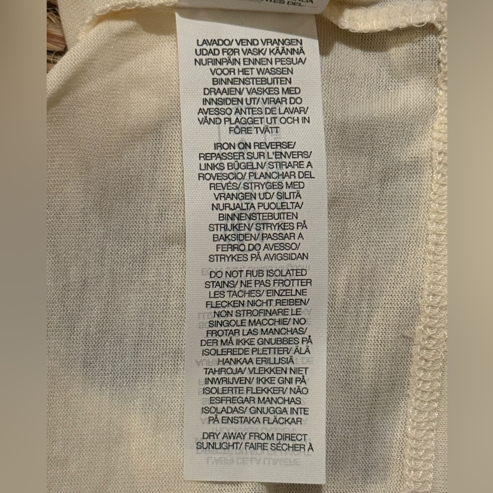 Oner Active NWT go to muscle crop tank in off white women’s size medium - Picture 12 of 13